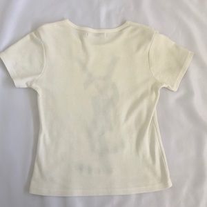 Yves Saint Laurent Tops - YSL Yves Saint Laurent Logo Tee Shirt Women Small Yves Saint Laurent Tops - YSL Yves Saint Laurent Logo Tee Shirt Women Small